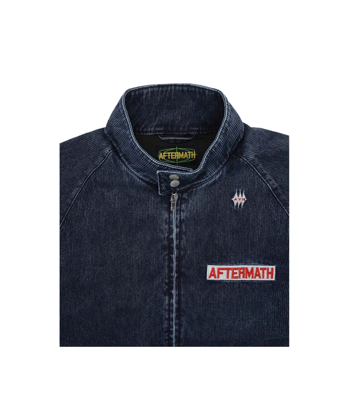 애프터매스(AFTERMATH) HARRINGTION JACKET INDIGO