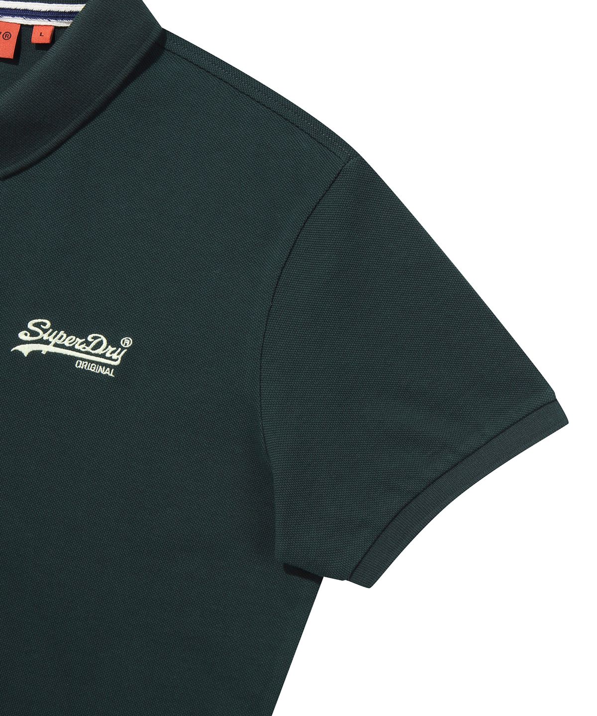 슈퍼드라이(SUPERDRY) 빈티지 로고 폴로 셔츠 헌터 SDMIQAP60HNT