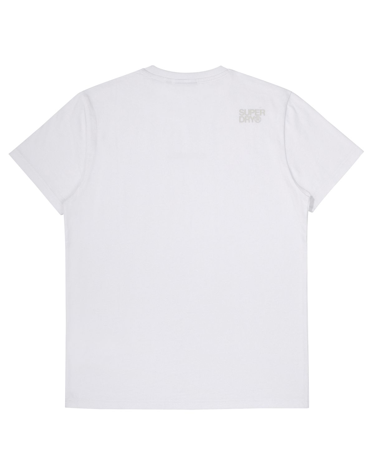 슈퍼드라이(SUPERDRY) 센터 로고 티셔츠 화이트 SDUISCP66WHT