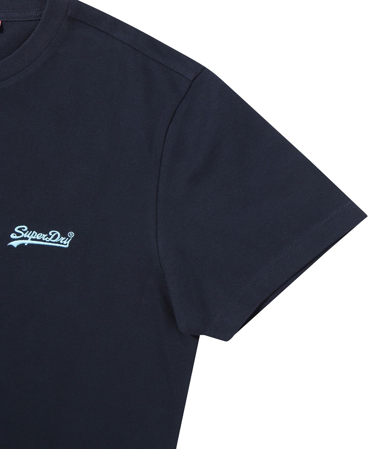 슈퍼드라이(SUPERDRY) 스몰 빈티지 로고 엠보 티셔츠 다크네이비 SDUISCP19DNY