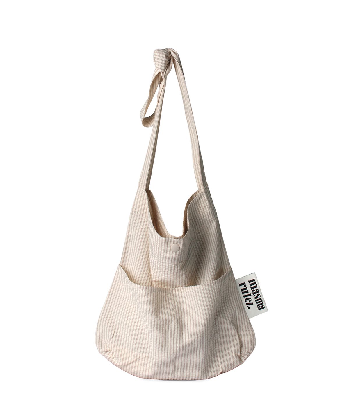 마스마룰즈(MASMARULEZ) Snack eco crossbag_Pencil line beige