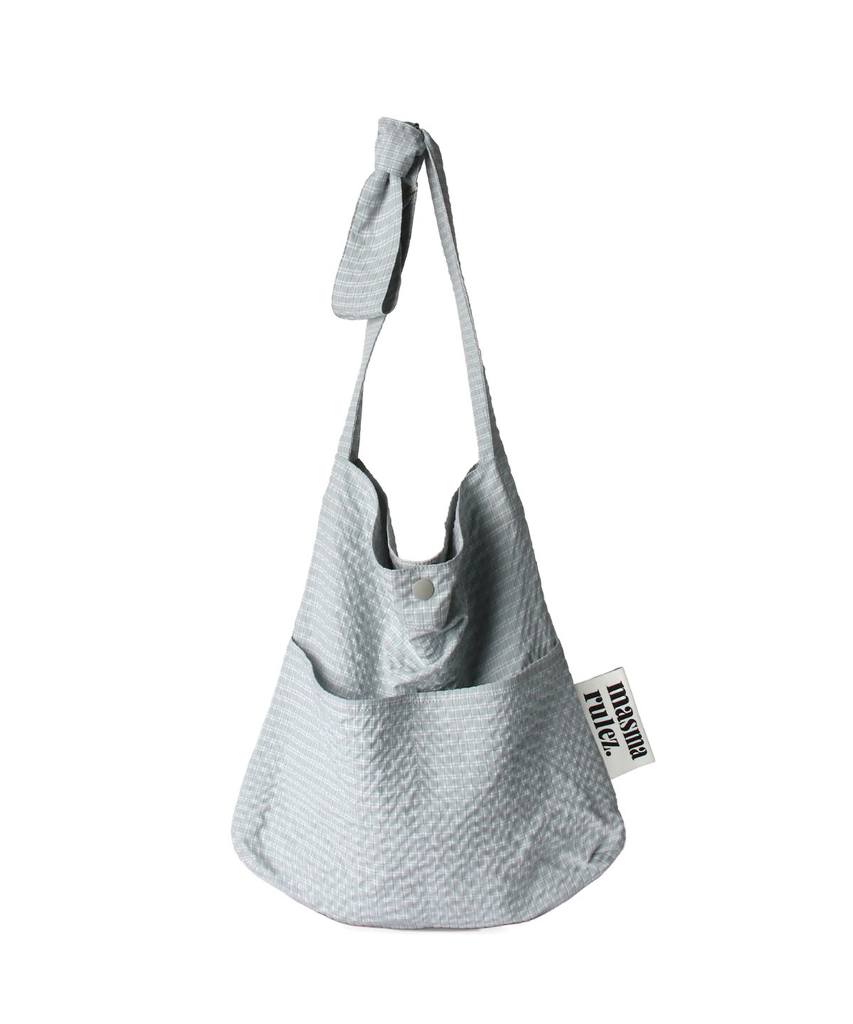 마스마룰즈(MASMARULEZ) Snack eco crossbag_Tiny check mint