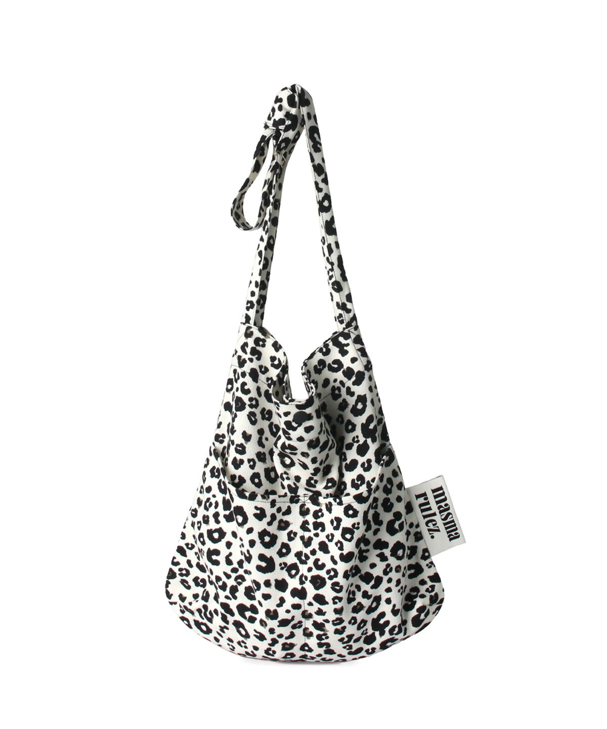 마스마룰즈(MASMARULEZ) Snack eco crossbag_Grand leopard ivory