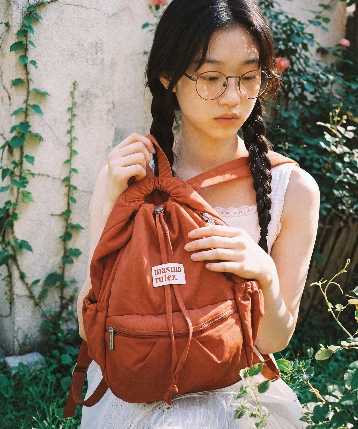 마스마룰즈(MASMARULEZ) Pumpkin mini backpack_Pumpkin orange