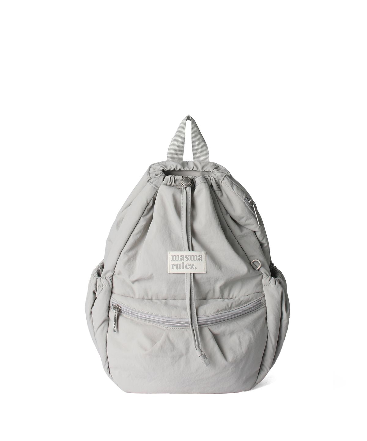 마스마룰즈(MASMARULEZ) Pumpkin mini backpack_Light gray