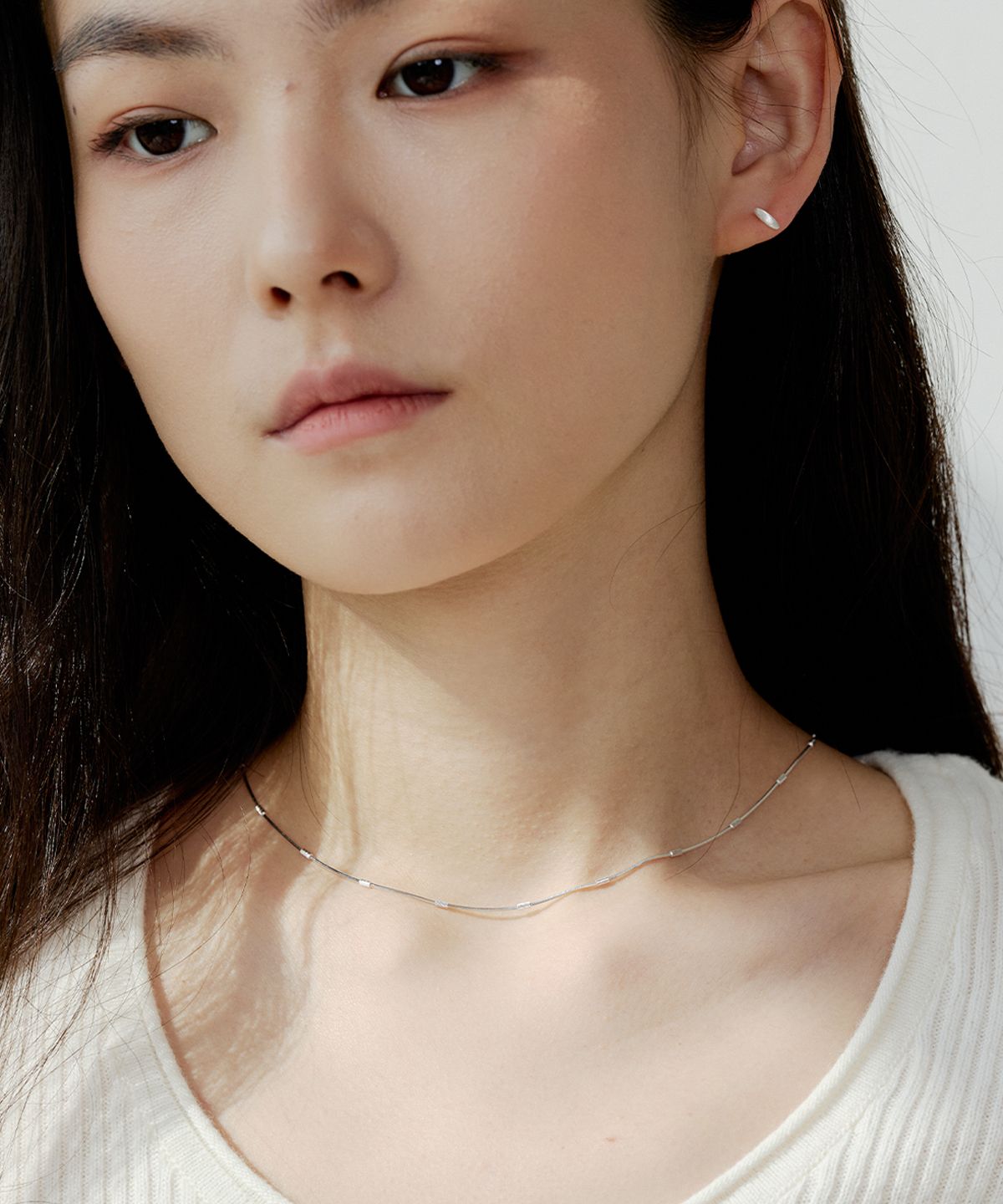 실버태그(SILVERTAG) SIN-26SS4 925 실버 슬릭 스네이크 목걸이