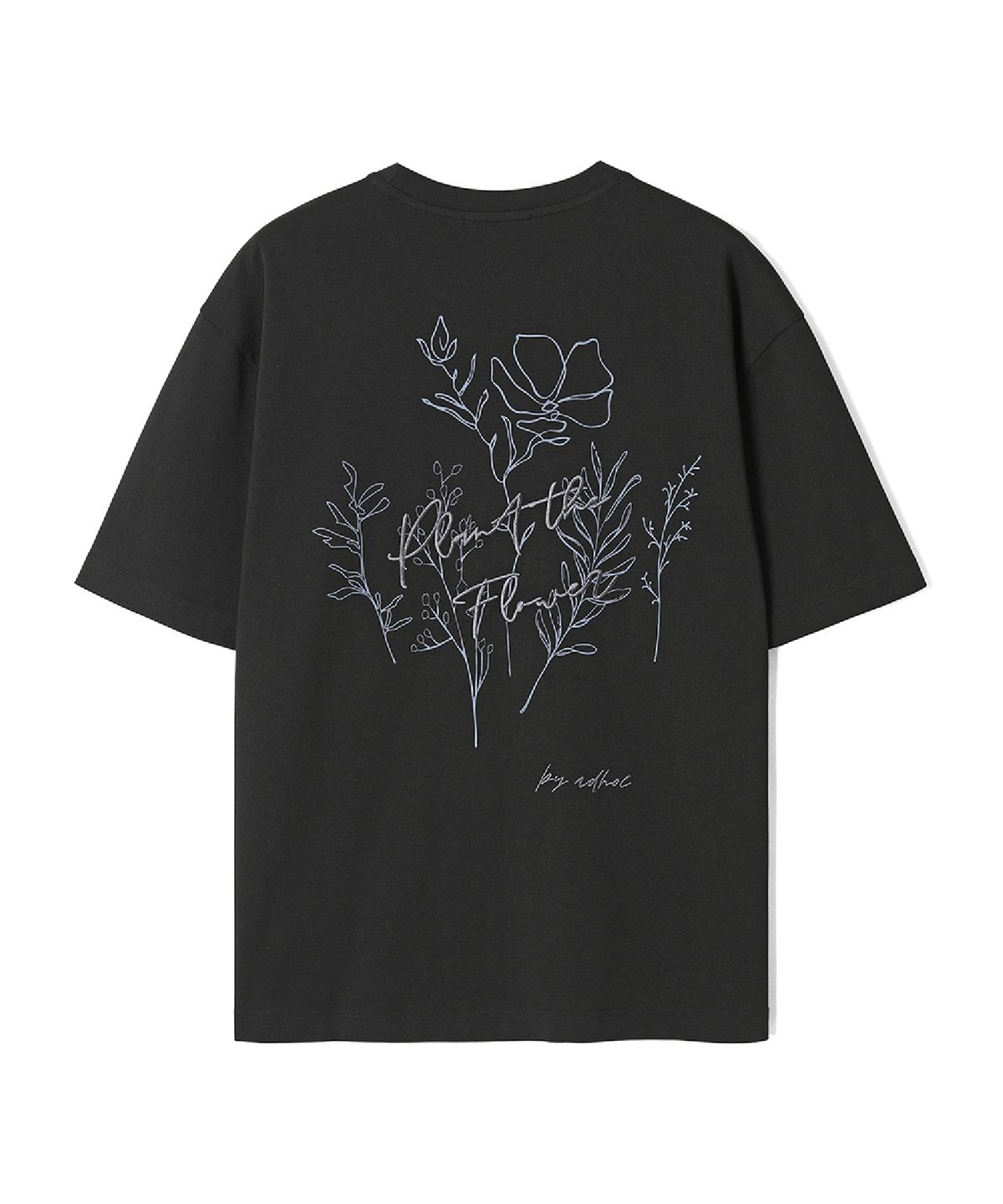 애드호크(ADHOC) 남성 멀티 아트웍 베이직 반팔 티셔츠 (BLACK) (HC4ST04)