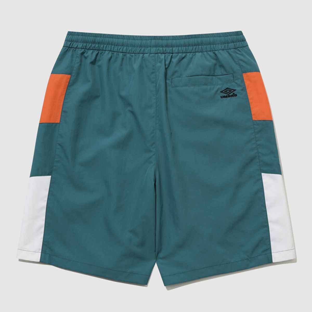 엄브로(UMBRO) HBL OG 컬러블럭 5부 반바지 그린 UR221CHP56