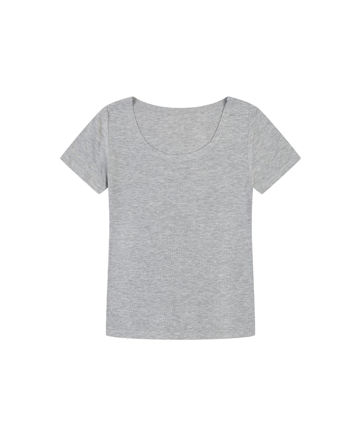 델리센트(DELICCENT) 도트 나시 반팔 세트 [GRAY]