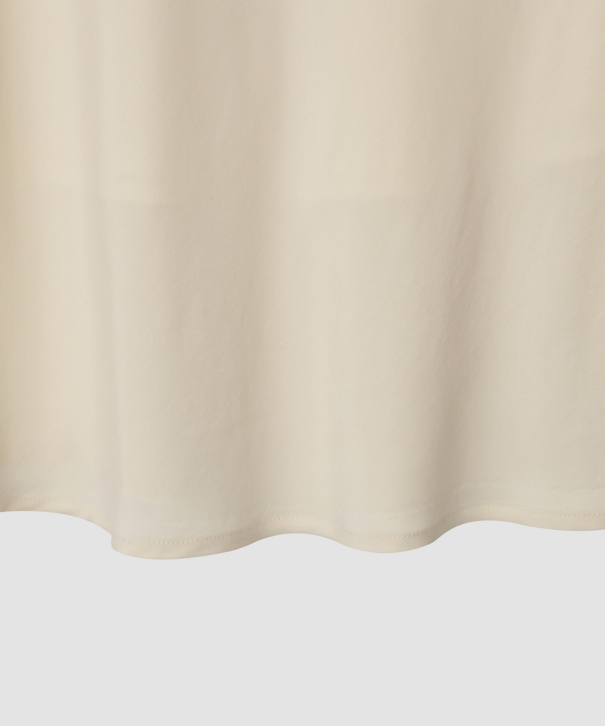 더 릴(THE LILLE) Folded Long Skirt_Cream