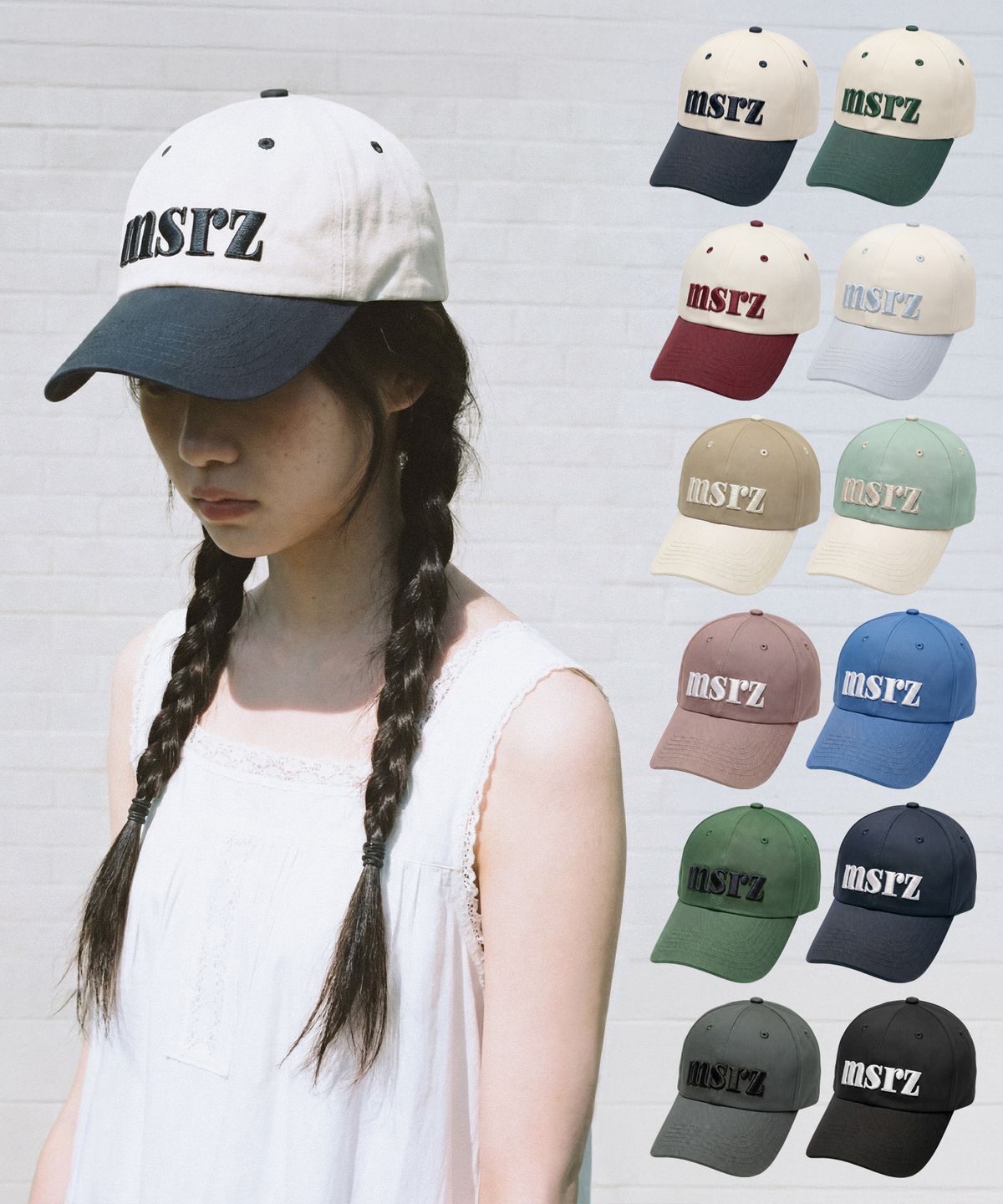 마스마룰즈(MASMARULEZ) MSRZ Volume ball cap_12 Colors