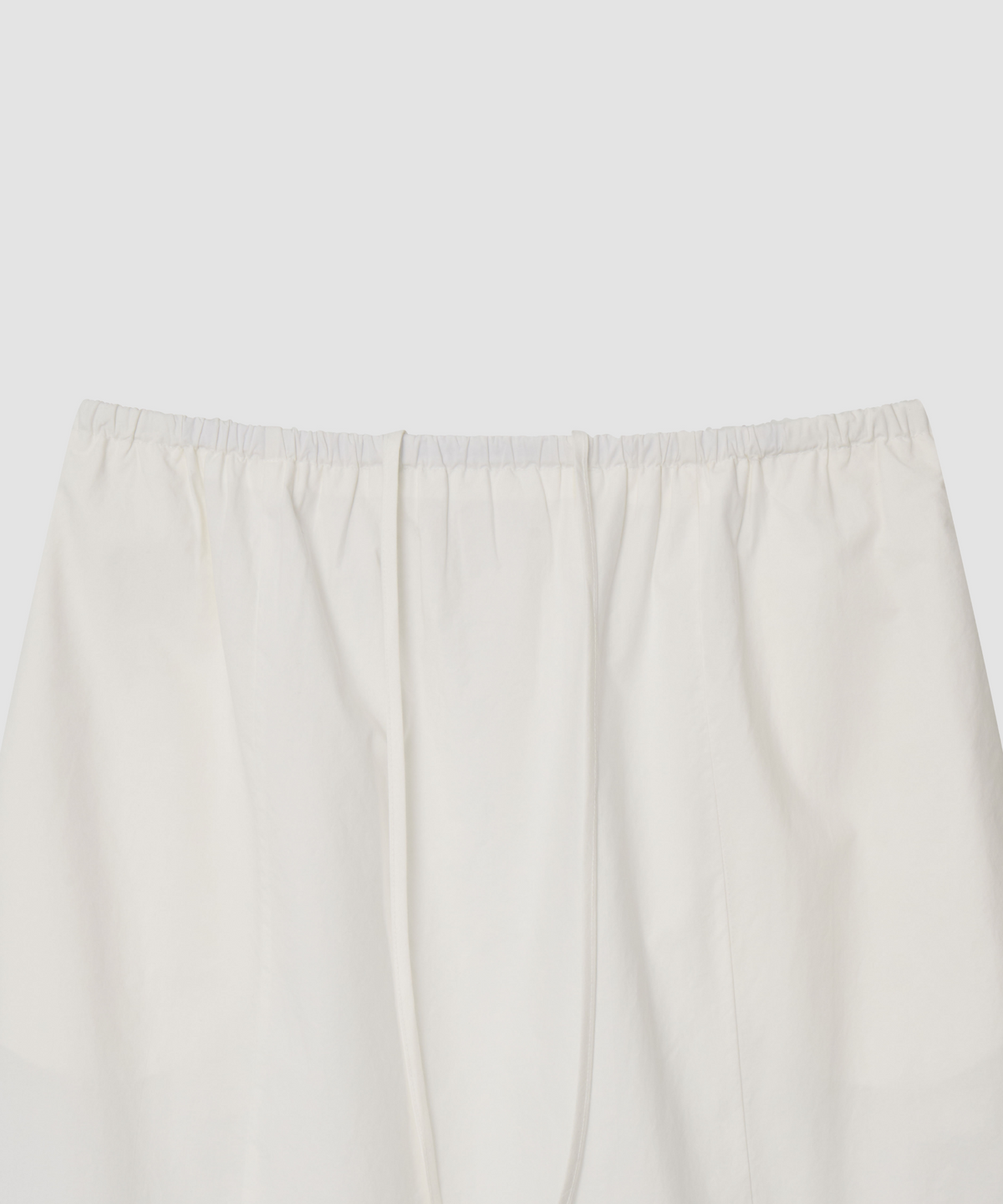 더 릴(THE LILLE) Trim White Long Skirt