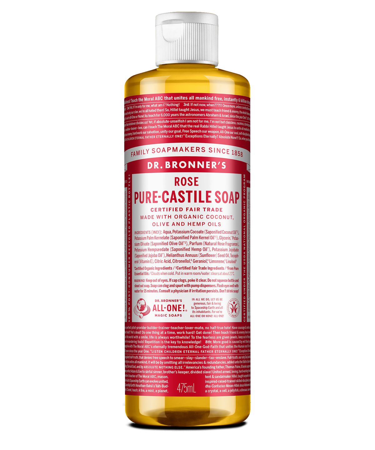 닥터 브로너스(DR.BRONNER'S) 퓨어 캐스틸 솝