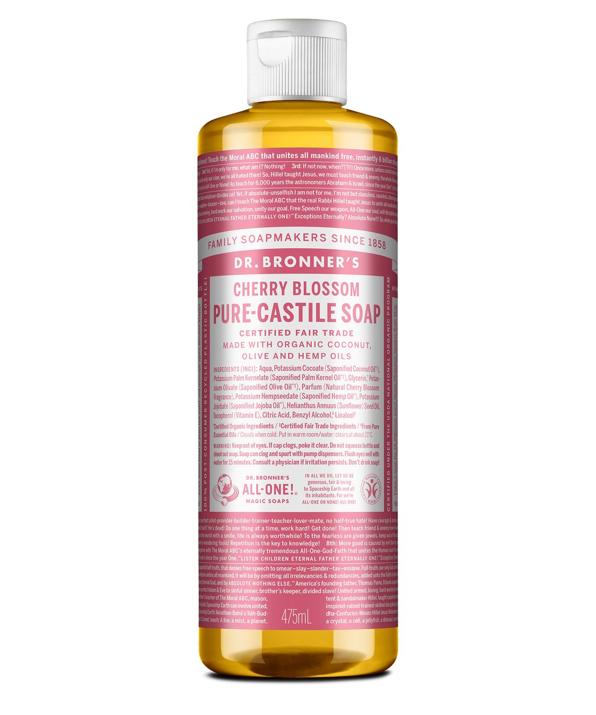닥터 브로너스(DR.BRONNER'S) 퓨어 캐스틸 솝