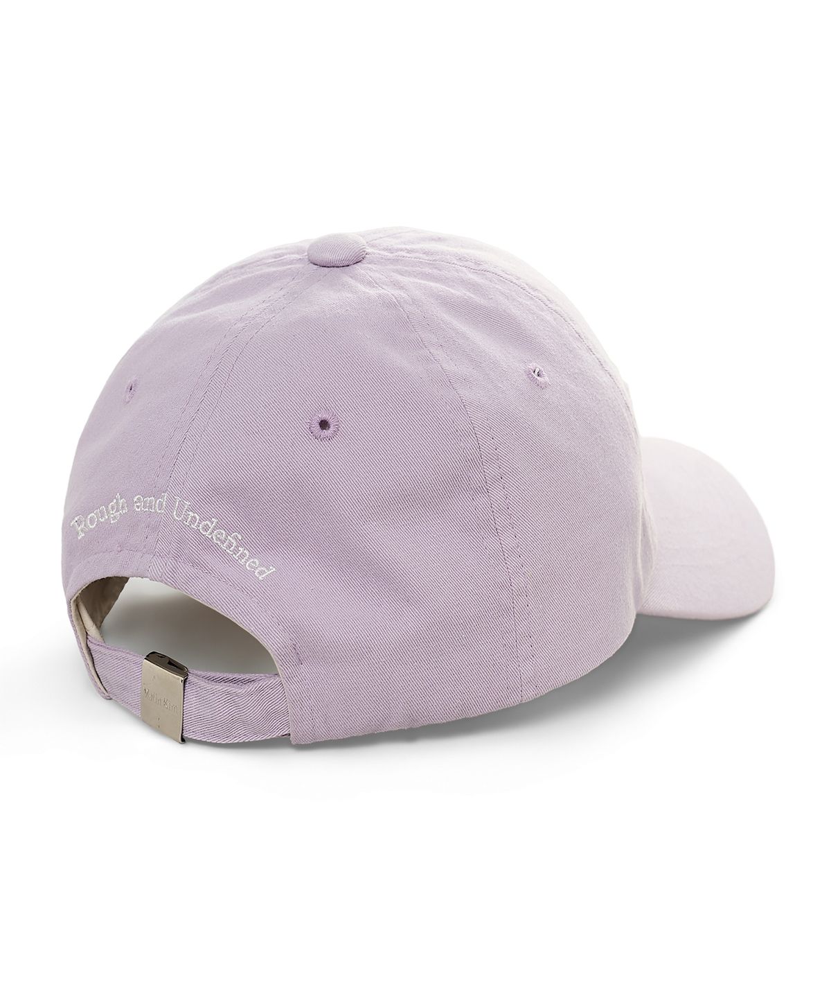 마뗑킴(MATIN KIM) APPLIQUE FELT LOGO BALL CAP IN LILAC