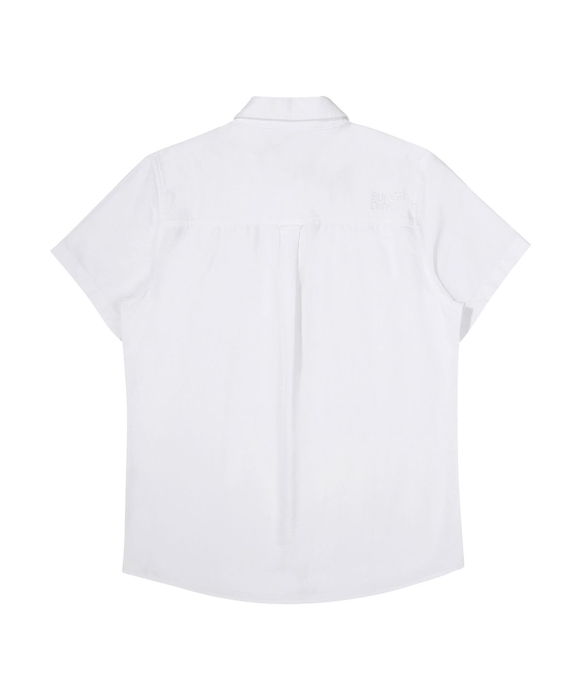 슈퍼드라이(SUPERDRY) 코어 숏 슬리브 옥스퍼드 셔츠 화이트 SDUIHAP60WHT