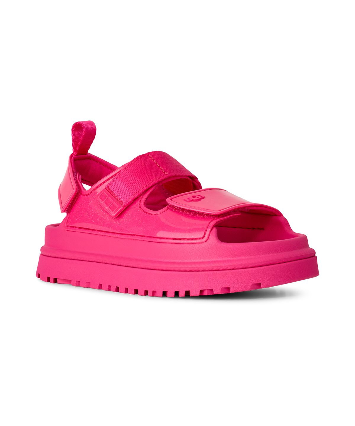 어그 키즈(UGG KIDS) [KIDS] 골든글로우 스파클 스트랩 샌들 - 딥 코랄 / 1178750K-DPCR