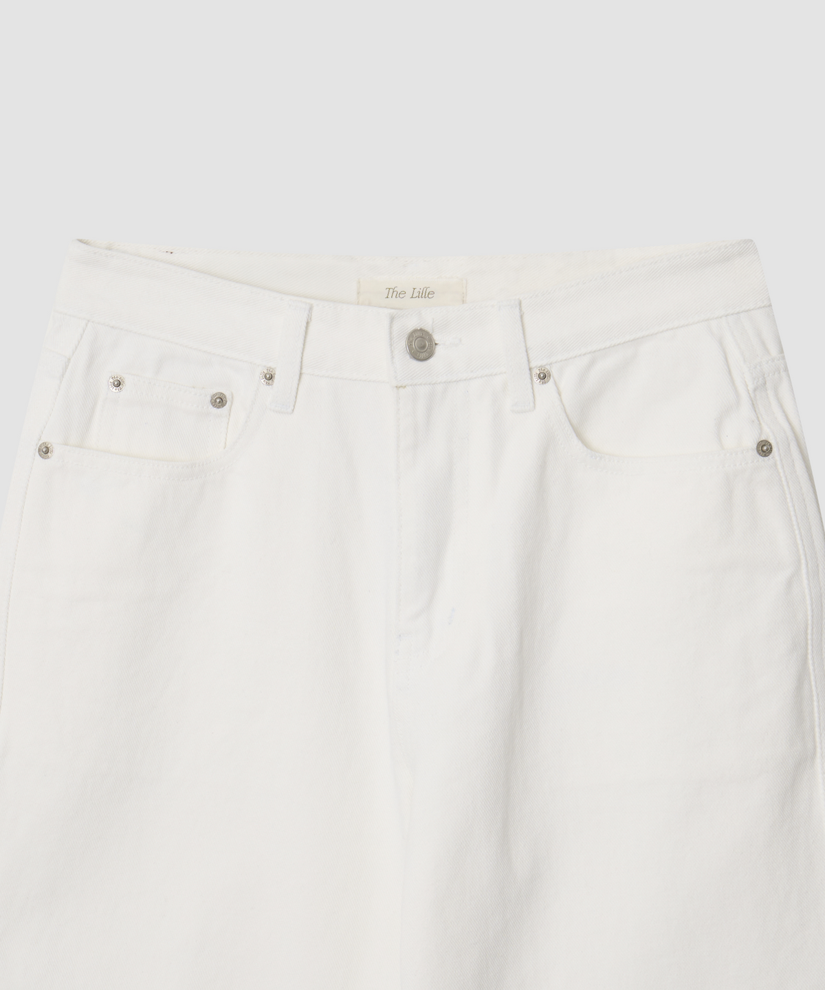 더 릴(THE LILLE) Semi Wide Denim_Ivory