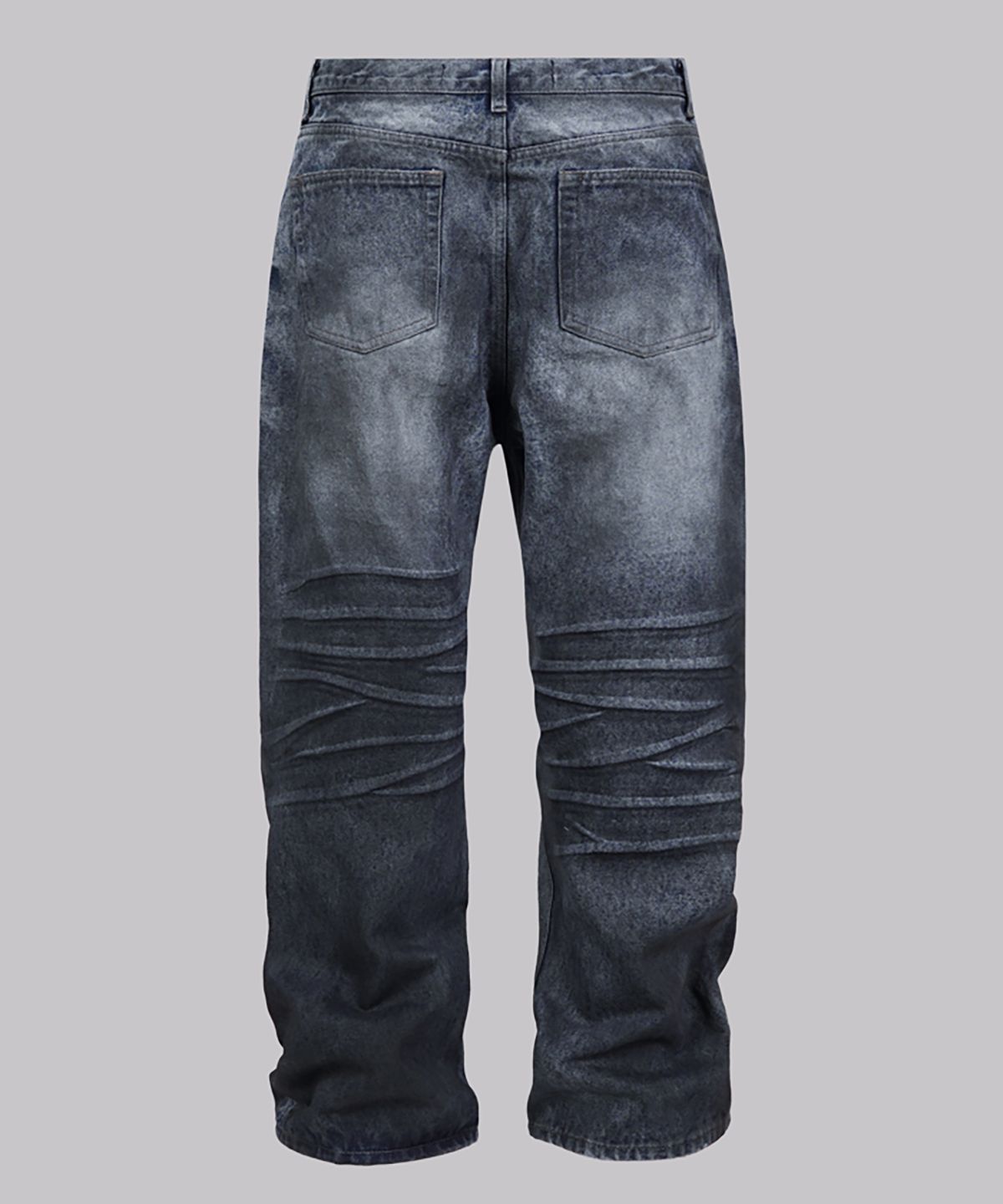 코너블레스(CORNERBLESS) REGULAR SAGGING DIRTY DENIM PANTS