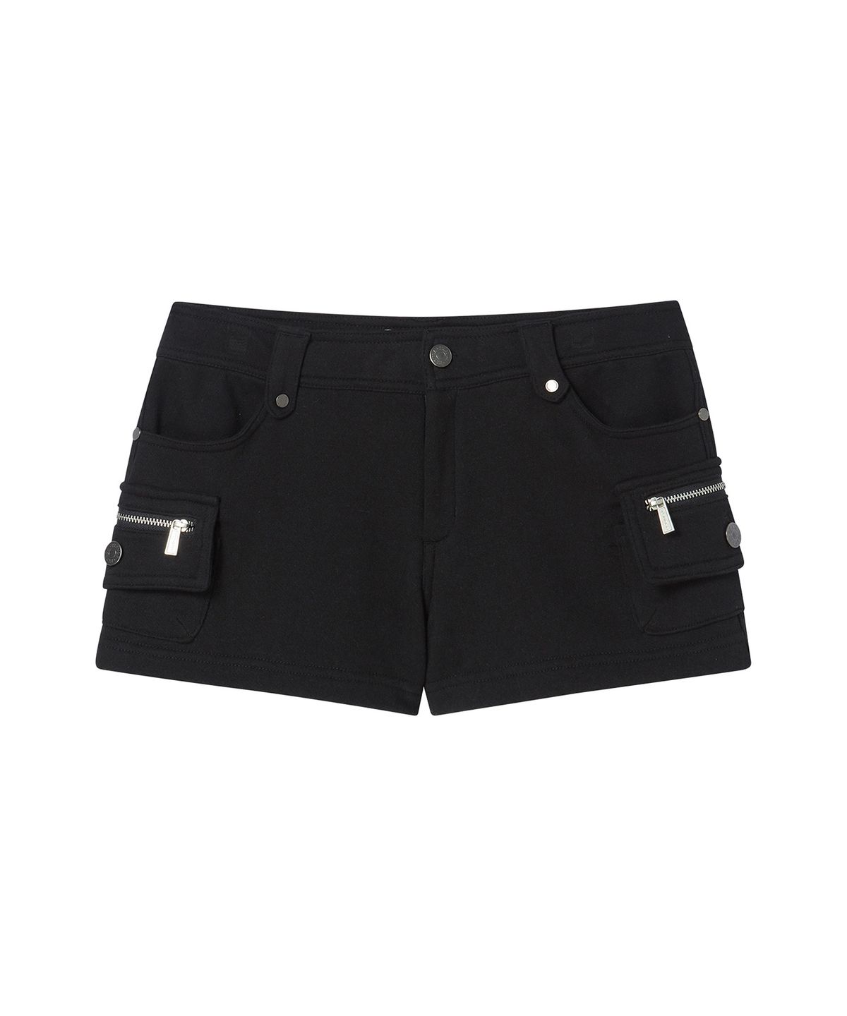 프렌다(PRENDA) SIDE POCKET SHORTS BLACK