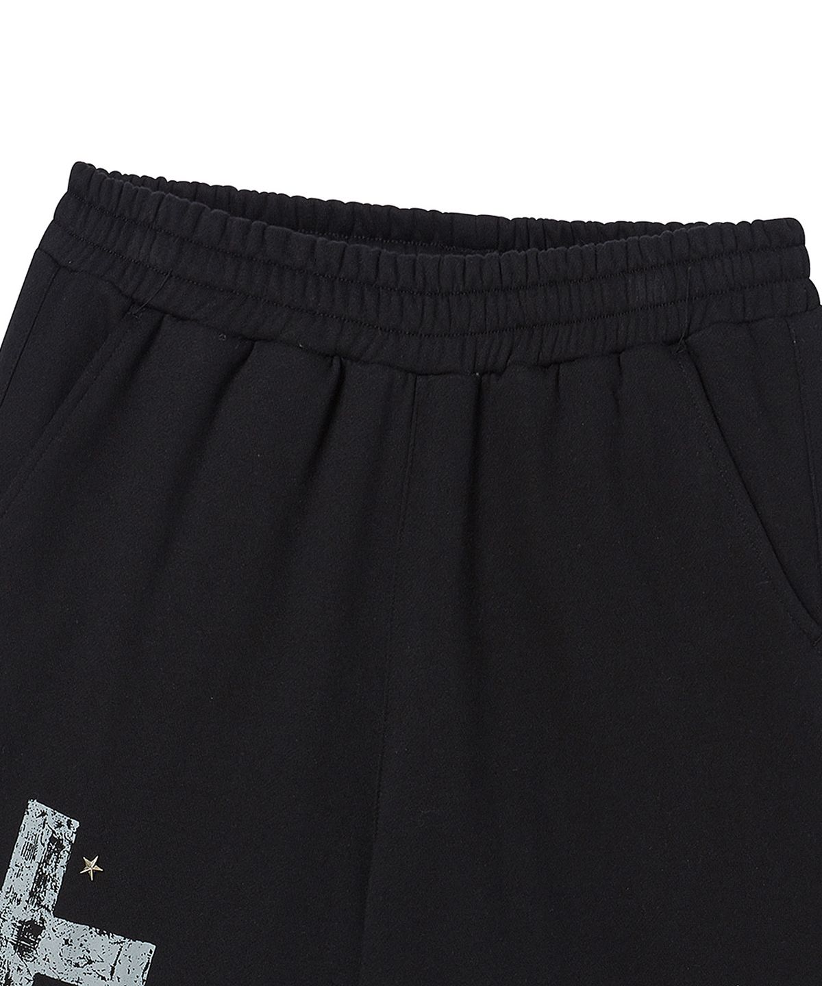 프렌다(PRENDA) STAR CROSS BERMUDA PANTS BLACK