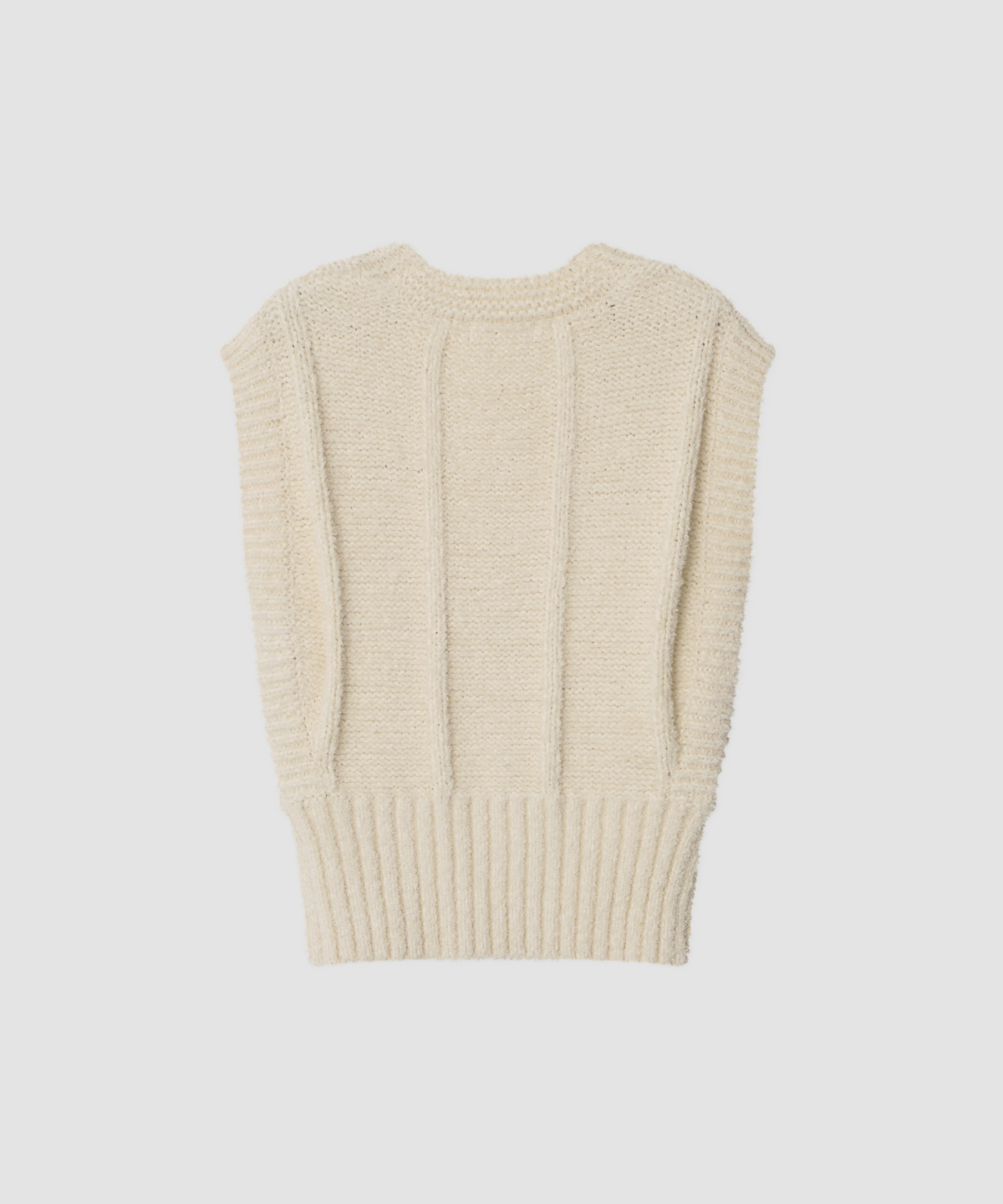 더 릴(THE LILLE) Lash Knit Vest_Cream