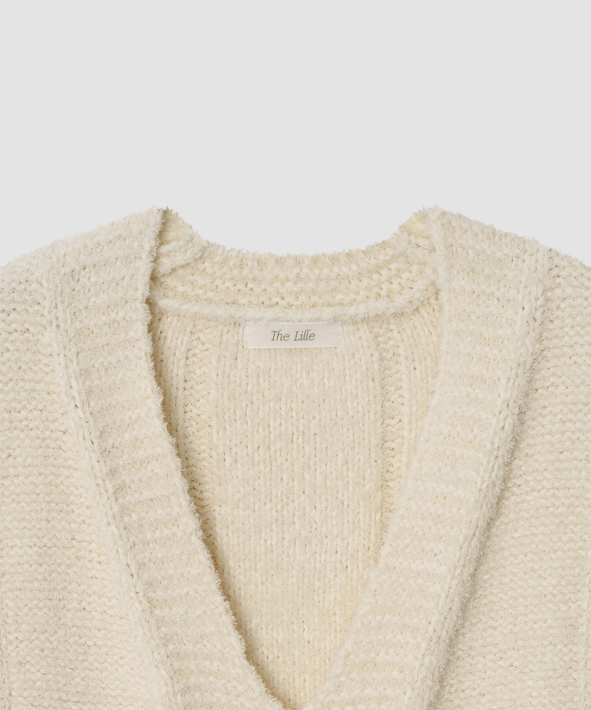 더 릴(THE LILLE) Lash Knit Vest_Cream