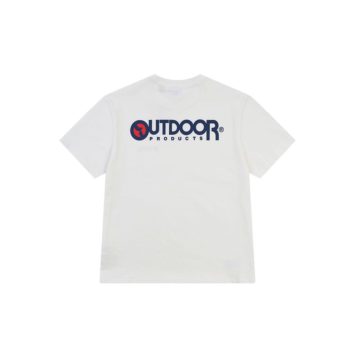 아웃도어 프로덕츠(OUTDOOR PRODUCTS) 스탠다드 로고 티셔츠 (화이트)