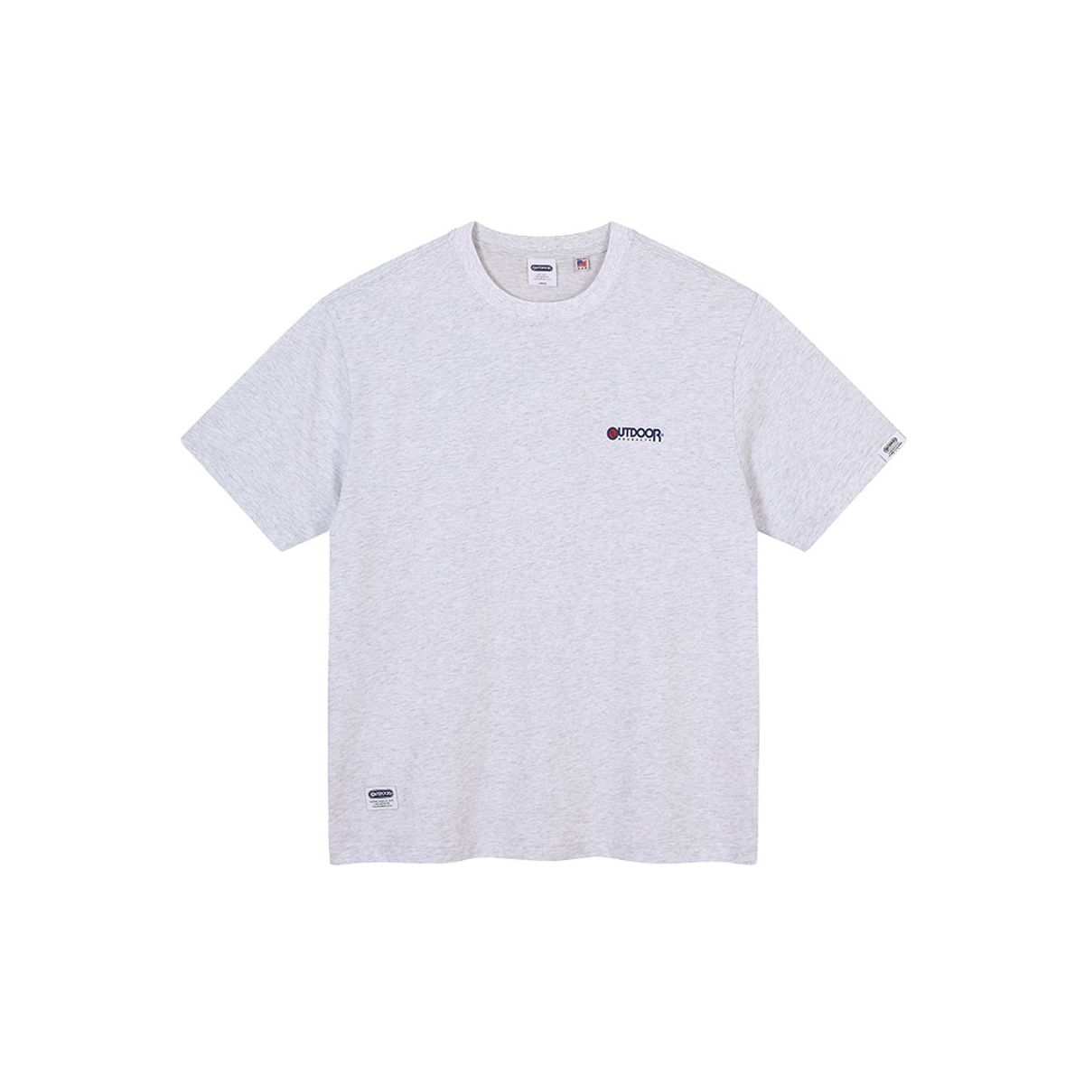 아웃도어 프로덕츠(OUTDOOR PRODUCTS) 스탠다드 로고 티셔츠 (연그레이)