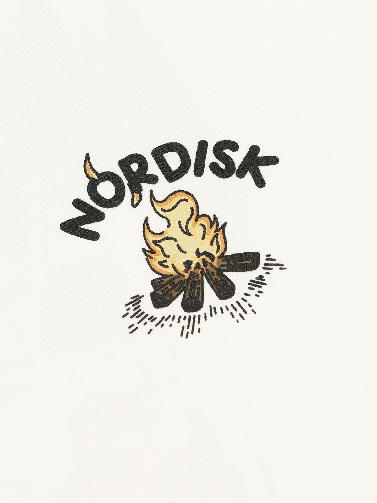 노르디스크(NORDISK) 포레스트 카툰 반팔 티셔츠 - U_Off White
