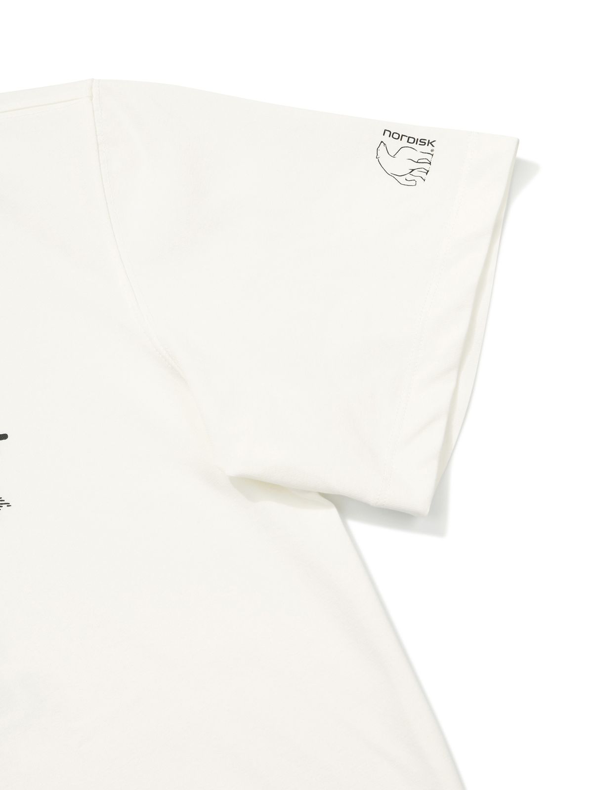 노르디스크(NORDISK) 포레스트 카툰 반팔 티셔츠 - U_Off White
