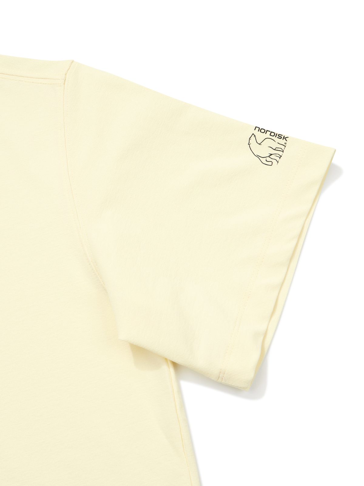 노르디스크(NORDISK) 포레스트 카툰 반팔 티셔츠 - U_Pastel Yellow