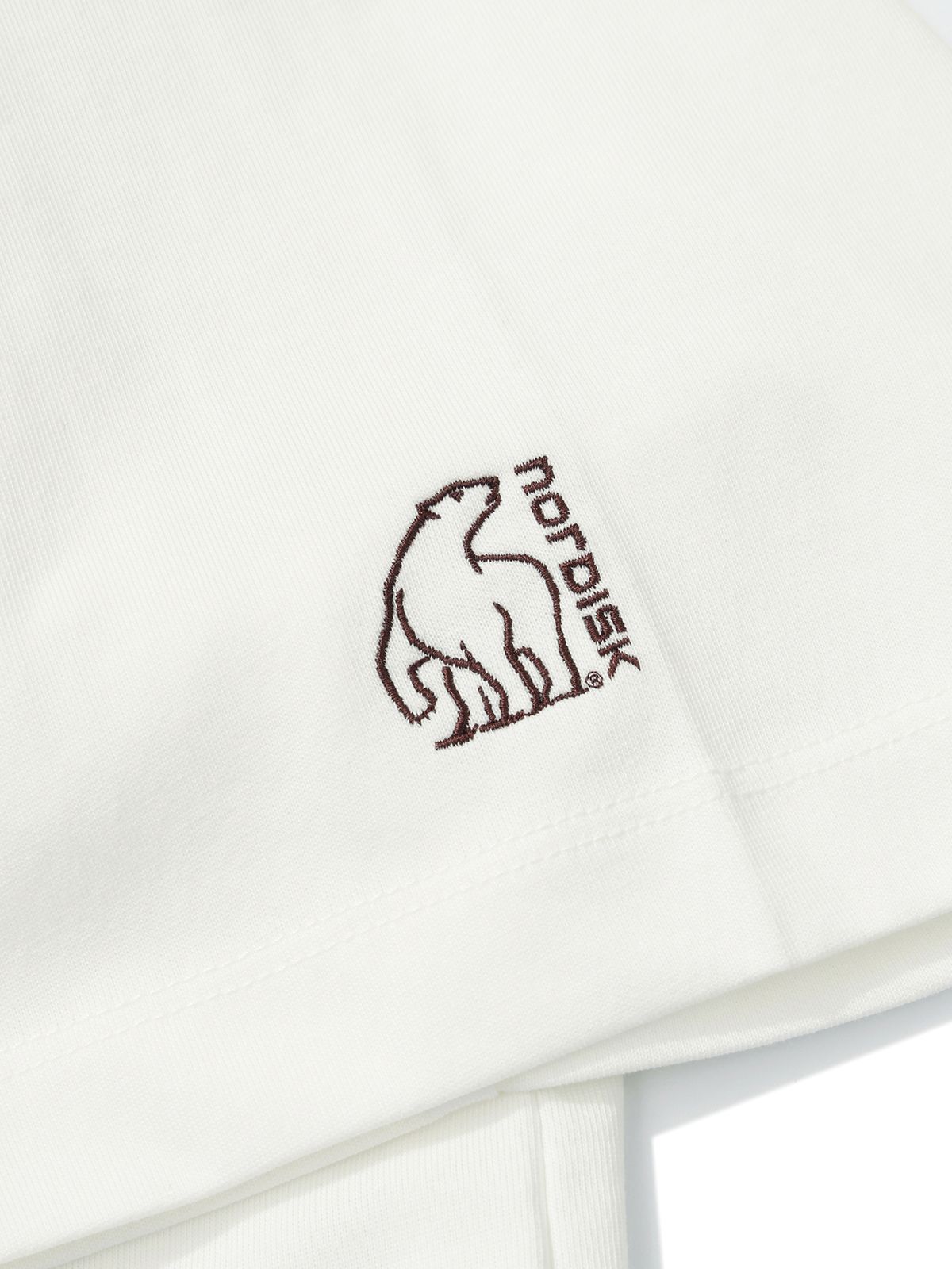 노르디스크(NORDISK) 썸머 아이스크림 반팔 티셔츠 - U_Off White