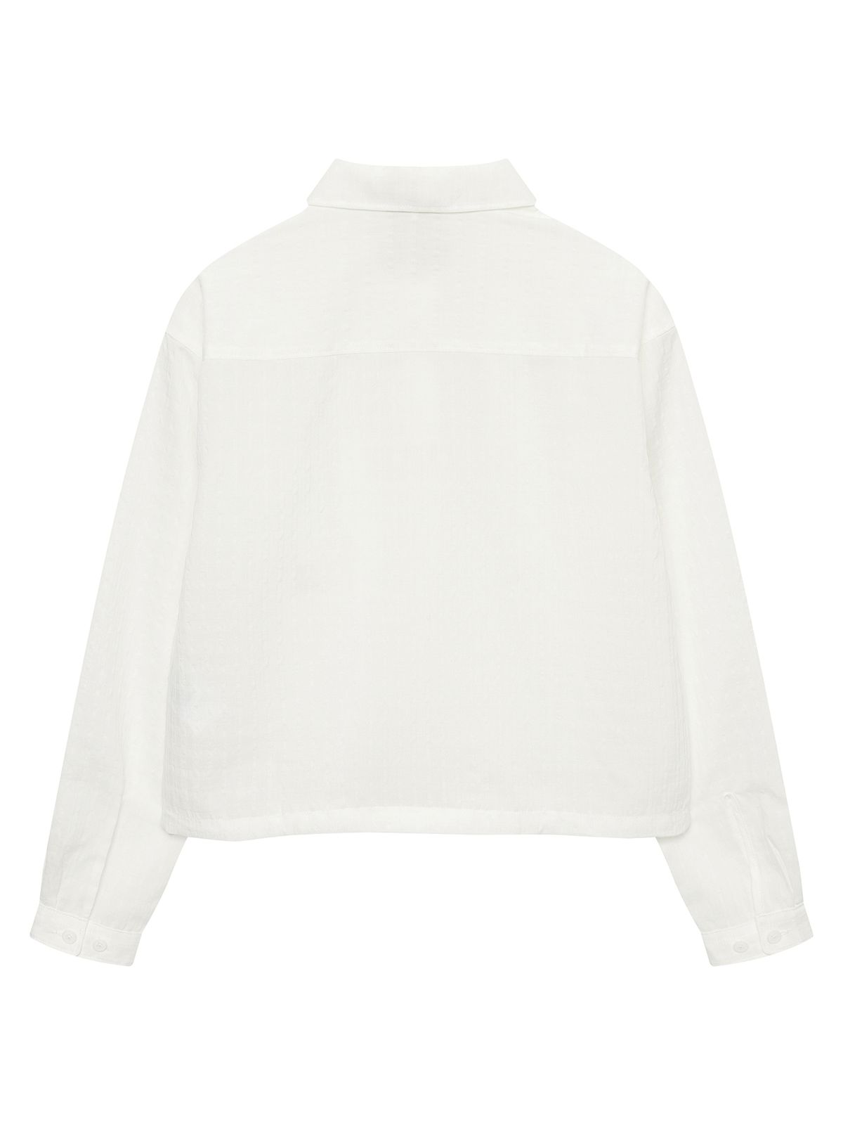 노르디스크(NORDISK) 시어 체크 긴팔 셔츠 - W_Off White