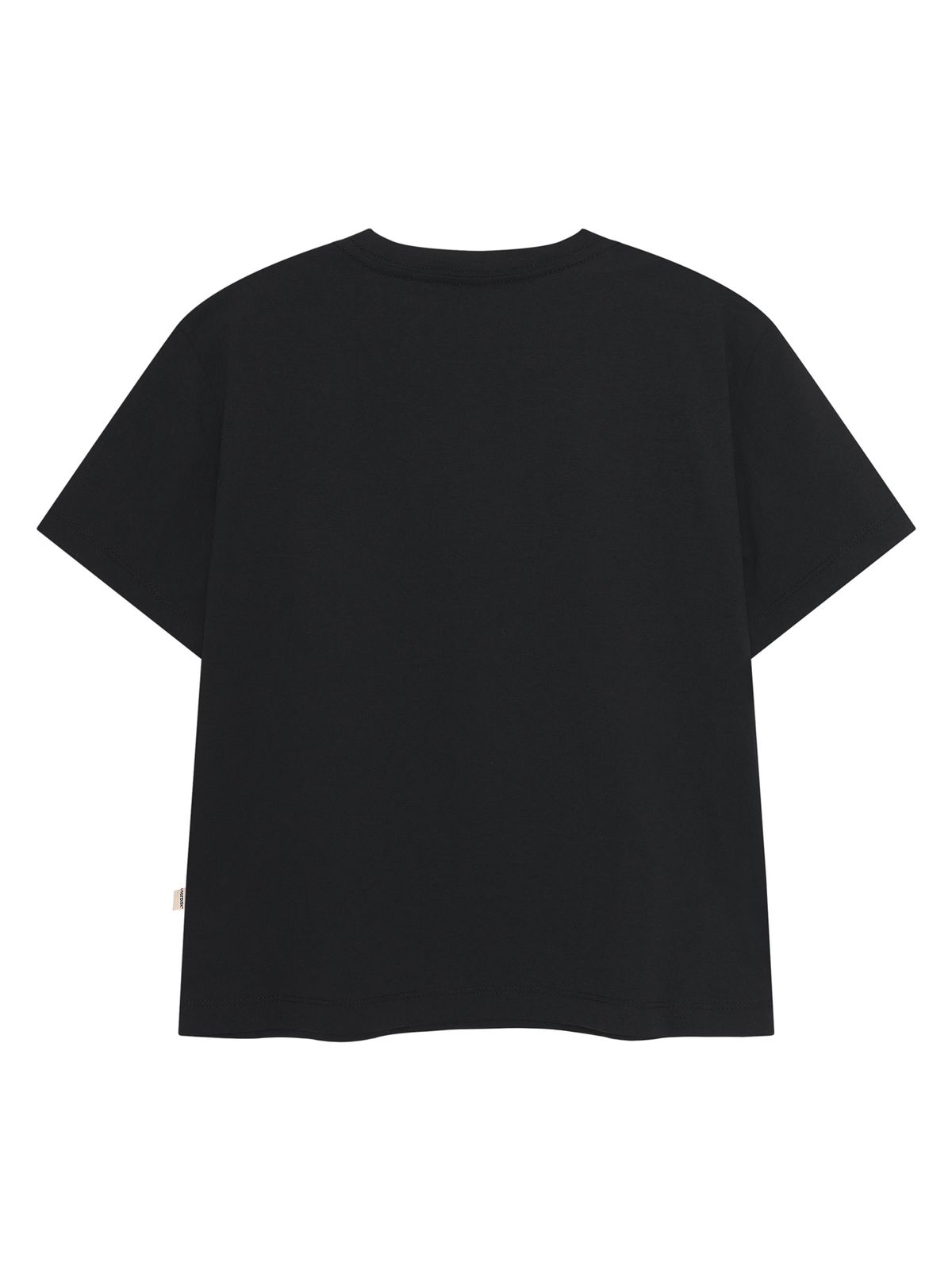 노르디스크(NORDISK) 캠프 크루 카툰 반팔 티셔츠 - K_Black