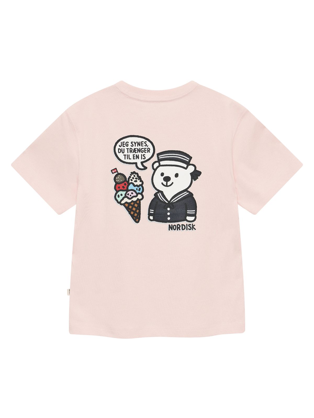 노르디스크(NORDISK) 썸머 아이스크림 반팔 티셔츠 - K_Light Pink