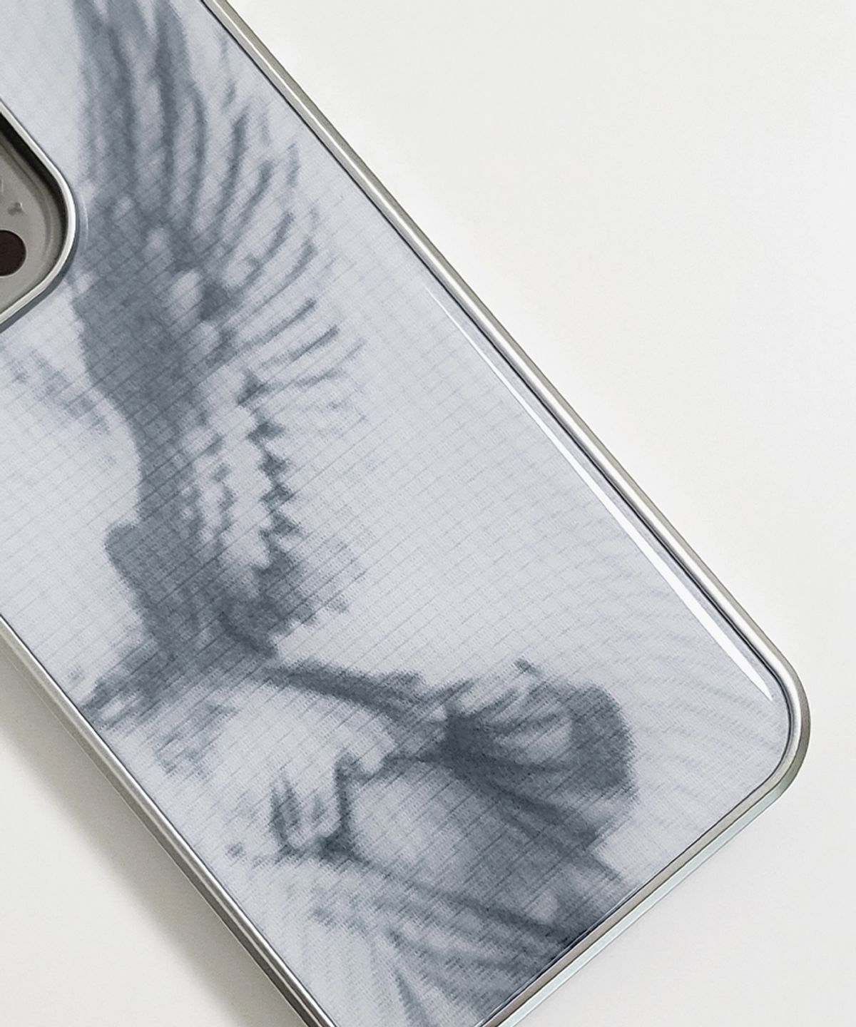 메모리즈바운더리(MEMORIESBOUNDARY) AETERNA Veil Wing Phone Case (WH) (SV_Epoxy/MagSafe Glass)