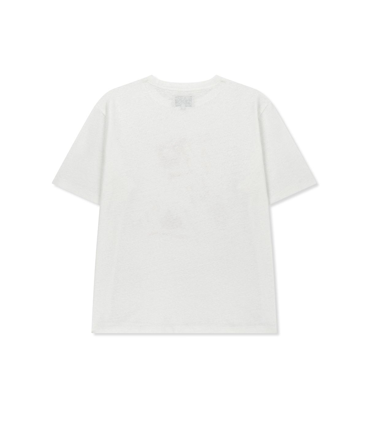 마뗑킴(MATIN KIM) PORTRAIT GRAFFITI LOGO TOP IN WHITE