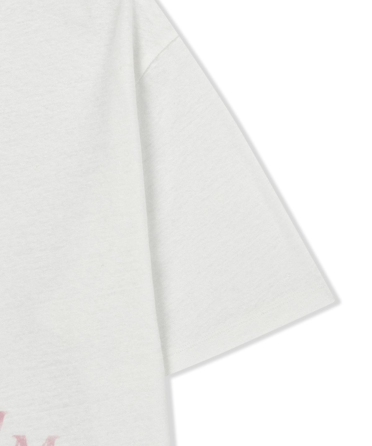 마뗑킴(MATIN KIM) PORTRAIT GRAFFITI LOGO TOP IN WHITE