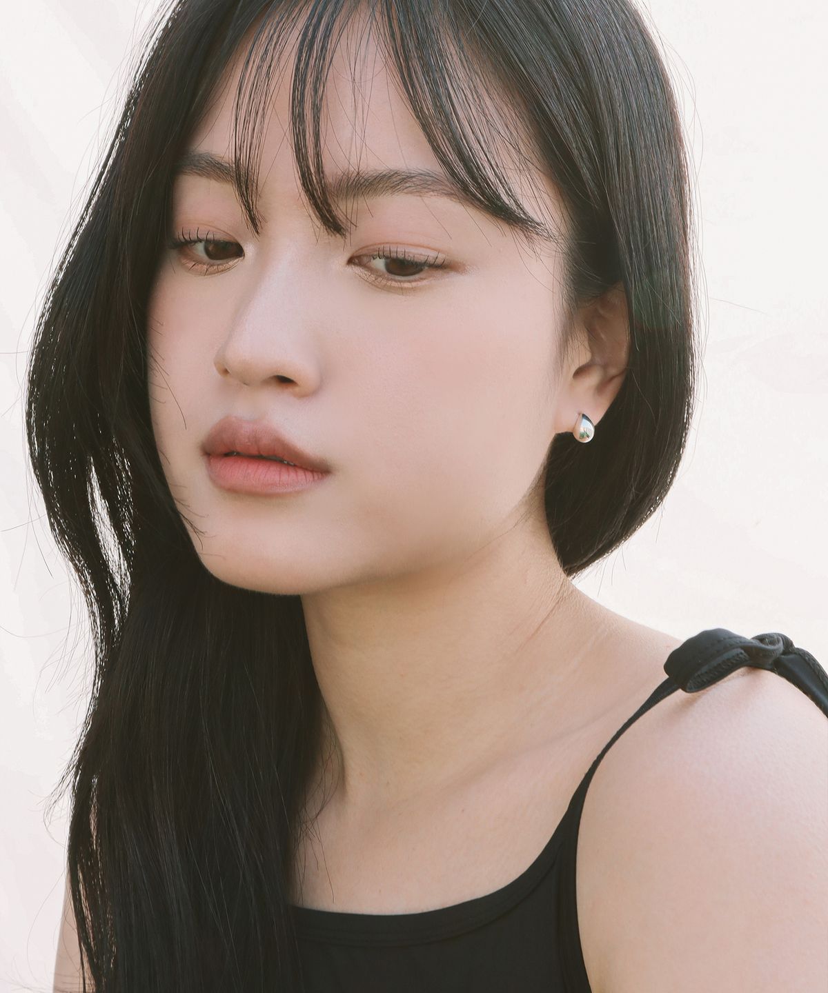 스몰굿띵(SMGT) Silver925 물방울 포스트 이어링