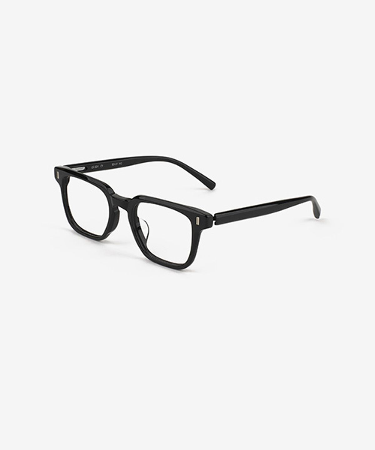 테츠오 아이웨어(TETSUO EYEWEAR) LS-02V 안경테 C1 BLACK