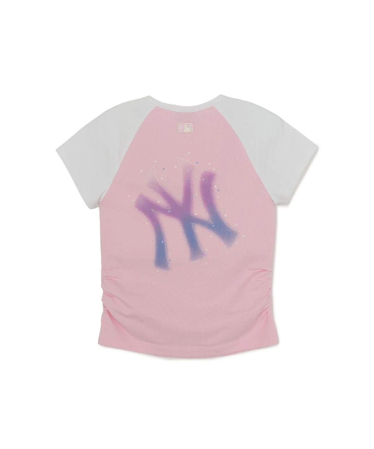 엠엘비 키즈(MLB KIDS) 걸즈 스포티브 빅럭스 라글란 티셔츠 NY (L.Pink)