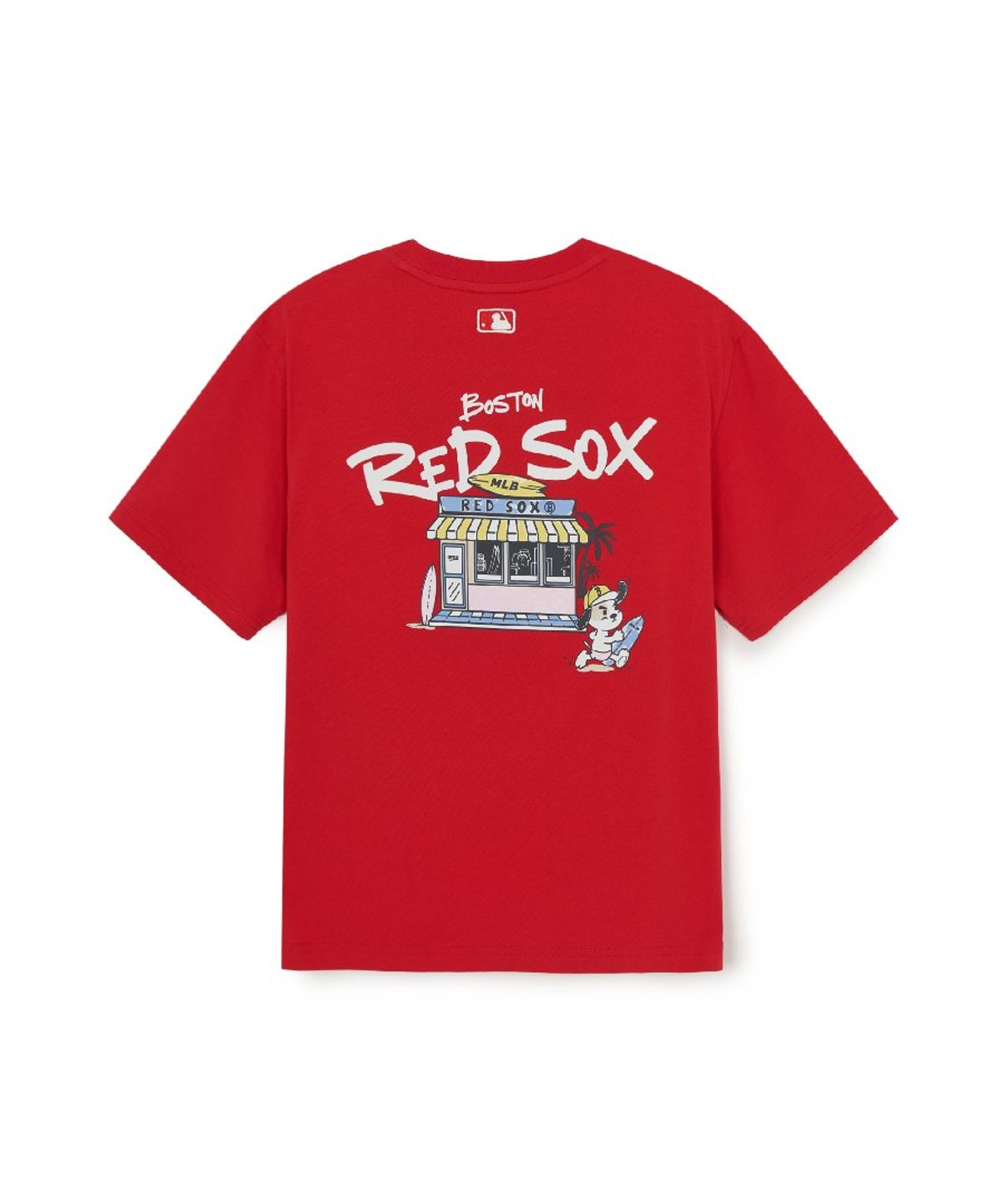 엠엘비 키즈(MLB KIDS) 스트릿 서핑 바크 아트웍 티셔츠 BOS (L.Red)