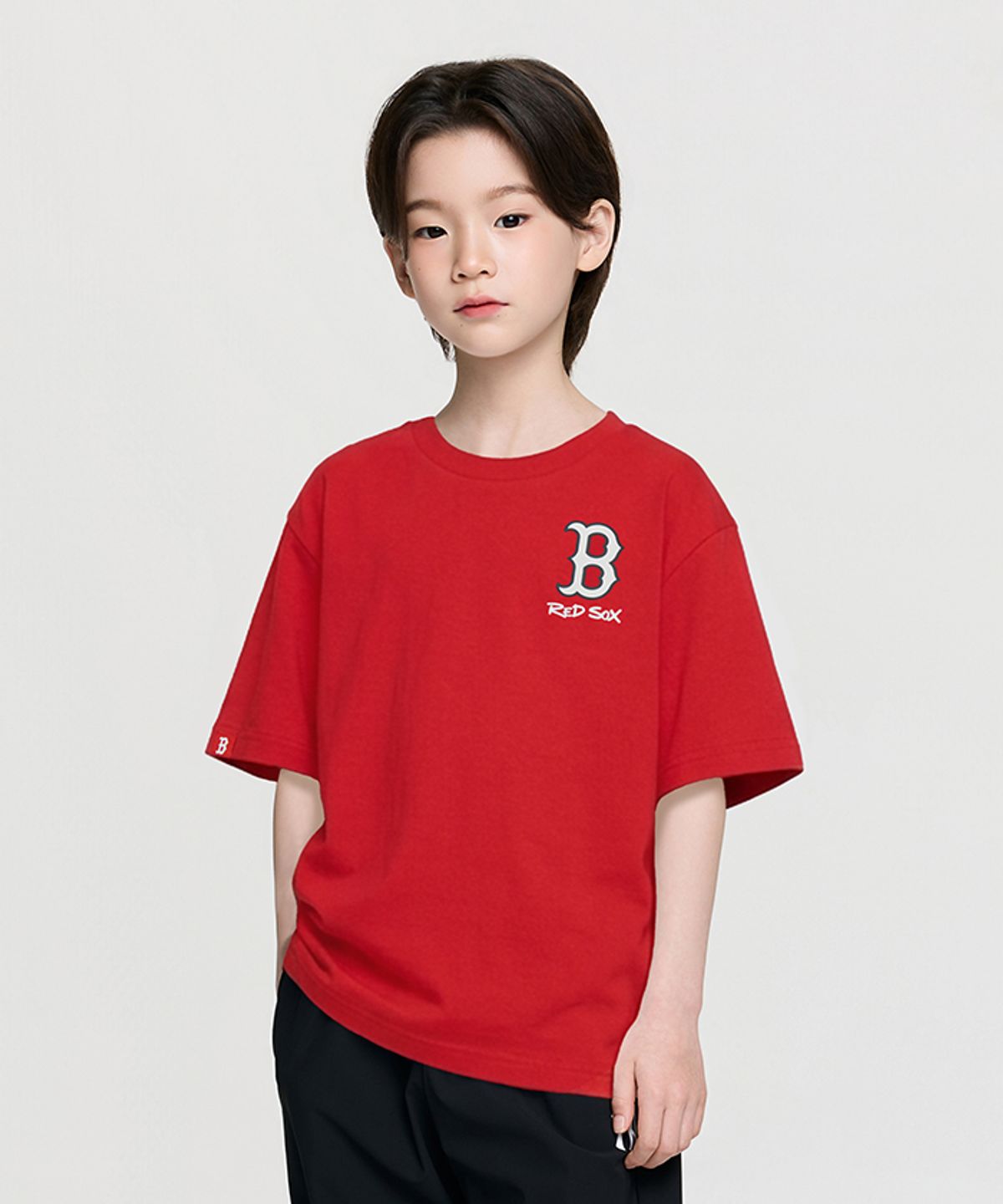 엠엘비 키즈(MLB KIDS) 스트릿 서핑 바크 아트웍 티셔츠 BOS (L.Red)