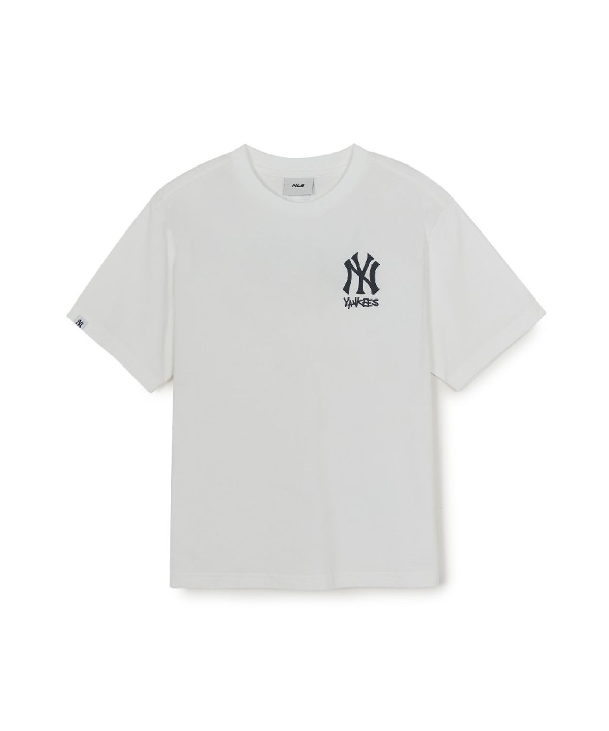 엠엘비 키즈(MLB KIDS) 스트릿 서핑 바크 아트웍 티셔츠 NY (White)
