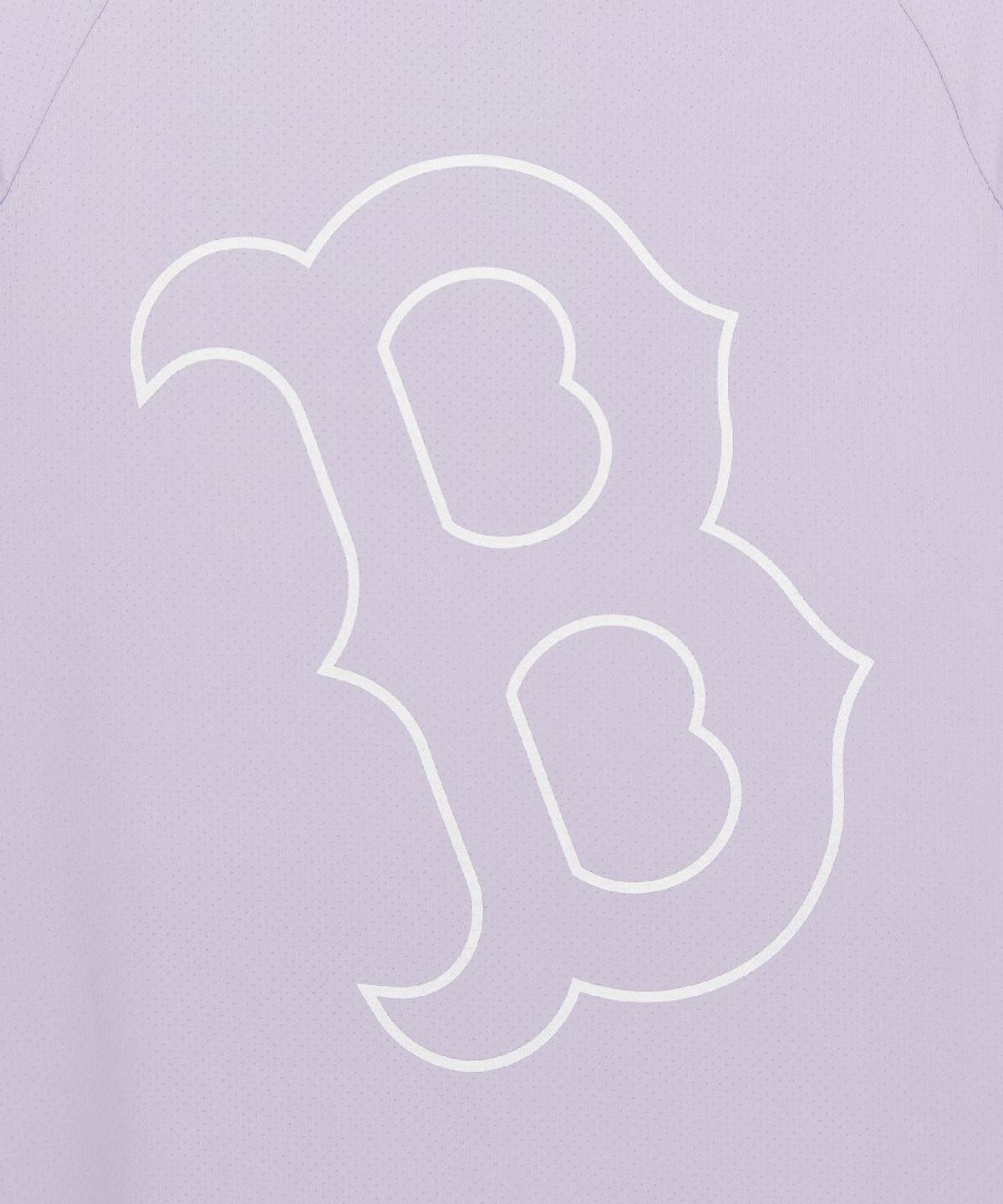 엠엘비 키즈(MLB KIDS) 베이직 아웃도어 기능성 빅럭스 반팔 피케 티셔츠 BOS (Lavender)