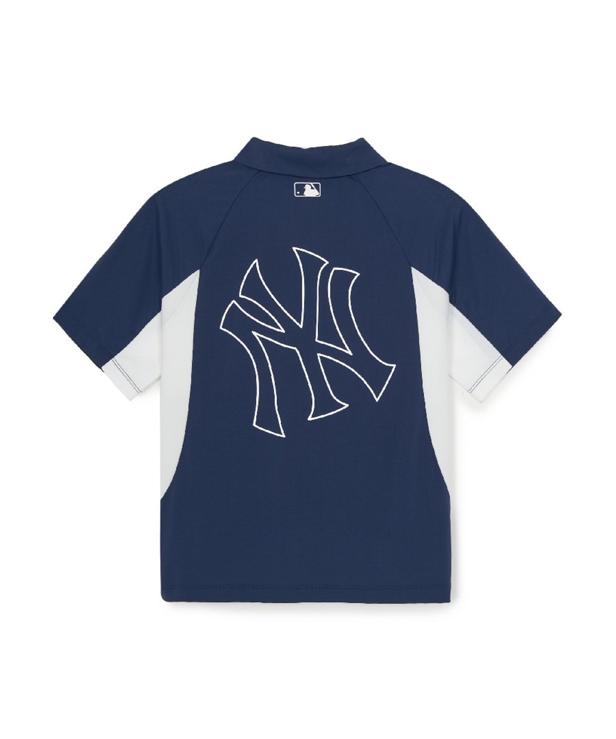 엠엘비 키즈(MLB KIDS) 베이직 아웃도어 기능성 빅럭스 반팔 피케 티셔츠 NY (Navy)