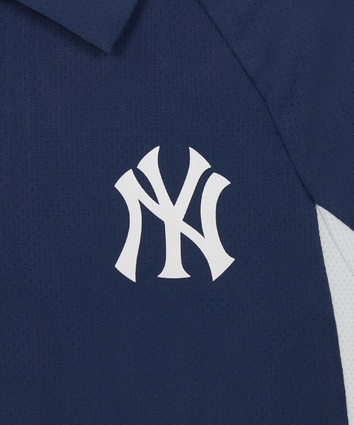 엠엘비 키즈(MLB KIDS) 베이직 아웃도어 기능성 빅럭스 반팔 피케 티셔츠 NY (Navy)