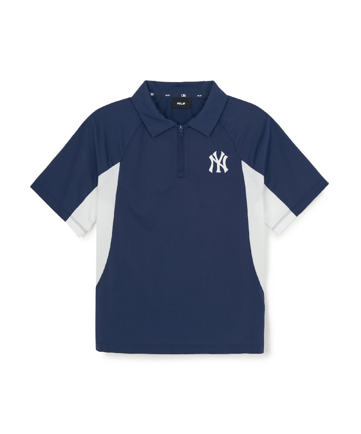 엠엘비 키즈(MLB KIDS) 베이직 아웃도어 기능성 빅럭스 반팔 피케 티셔츠 NY (Navy)