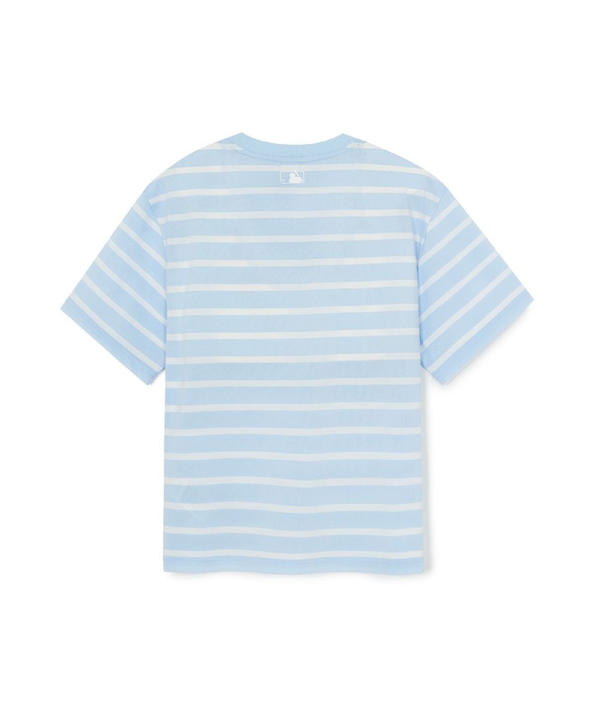 엠엘비 키즈(MLB KIDS) 아웃도어 베이직 스트라이프 티셔츠 LA (Mg.Blue)
